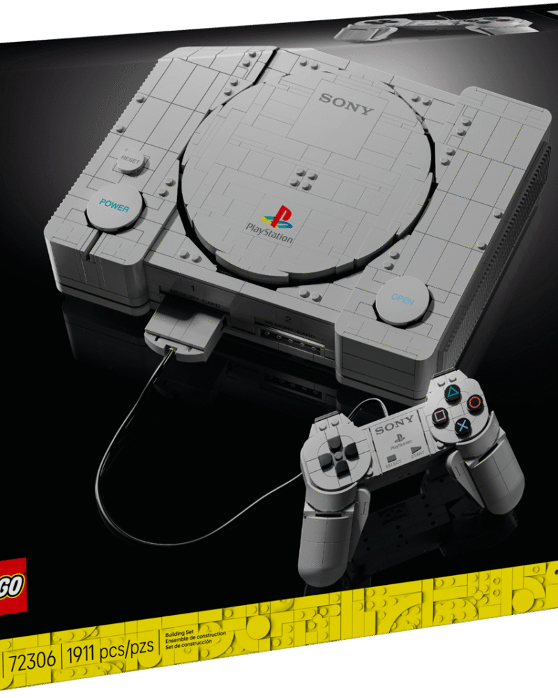 LEGO PlayStation set 72306, a brick-built original PlayStation console